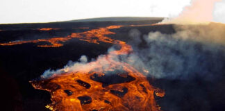 Mauna Loa, el volcán activo más grande del mundo, en erupción Mauna Loa, el volcán activo más grande del mundo, en erupción