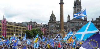 “Nuestra voz no será silenciada”: Escocia sueña con la independencia “Nuestra voz no será silenciada": Escocia sueña con la independencia