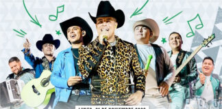 Grupo Firme, en el partido de 49ers vs Cardinals en CDMX Grupo Firme, en el partido de 49ers vs Cardinals en CDMX