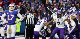 Vikings imparables: en tiempo extra, vencen a los Buffalo Bills por 33 a 30 Vikings imparables: en tiempo extra, vencen a los Buffalo Bills por 33 a 30