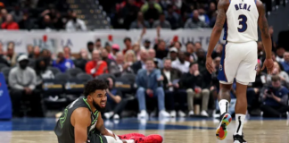 Caen por tercera vez consecutiva, pero los Timberwolves están preocupados por Towns Caen por tercera vez consecutiva, pero los Timberwolves están preocupados por Towns