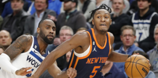 Sexta derrota de los Timberwolves: esta vez el verdugo fue New York Knicks Sexta derrota de los Timberwolves: esta vez el verdugo fue New York Knicks