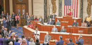 Con ovación de pie, Nancy Pelosi deja el liderazgo de la Cámara Baja Con ovación de pie, Nancy Pelosi deja el liderazgo de la Cámara Baja