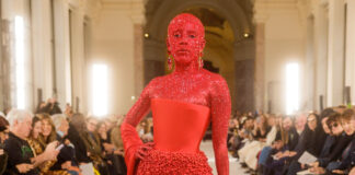 Doja Cat se cubre con 30 mil cristales Swarovski Doja Cat se cubre con 30 mil cristales Swarovski