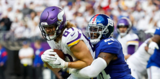 Los Vikings están en alerta por los cambios que deberán hacer ante los Giants Los Vikings están en alerta por los cambios que deberán hacer ante los Giants
