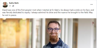 Piden ayuda para encontrar a quien atropelló y mató a David Norris, bibliotecario de St. Catherine Piden ayuda para encontrar a quien atropelló y mató a David Norris, bibliotecario de St. Catherine