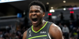 Anthony Edwards anotó 44 puntos, el máximo de la temporada, y Timberwolves vence a Rockets Anthony Edwards anotó 44 puntos, el máximo de la temporada, y Timberwolves vence a Rockets