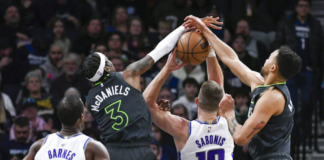 Los Timberwolves caen del 5º al 9º lugar en la conferencia tras perder con los Kings Los Timberwolves caen del 5º al 9º lugar en la conferencia tras perder con los Kings