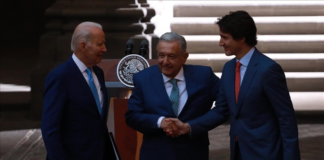En la reunión entre Biden, Trudeau y López Obrador se acuerda vuelta de 30,000 migrantes ilegales a sus países En la reunión entre Biden, Trudeau y López Obrador se acuerda vuelta de 30,000 migrantes ilegales a sus países