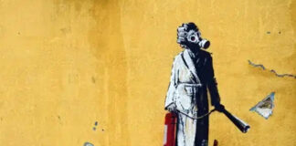 12 años de prisión para autores del intento de robo de un Banksy 12 años de prisión para autores del intento de robo de un Banksy