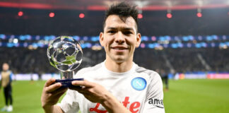 Chucky Lozano, jugador del partido en la victoria del Napoli Chucky Lozano, jugador del partido en la victoria del Napoli