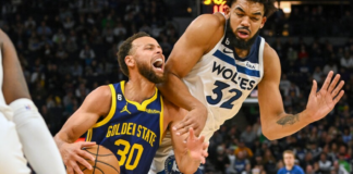 Gran victoria de los Timberwolves: 119 a 114 a Golden State Gran victoria de los Timberwolves: 119 a 114 a Golden State