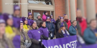 Los trabajadores del servicio de alimentos escolares en Hastings se declararán en huelga Los trabajadores del servicio de alimentos escolares en Hastings se declararán en huelga