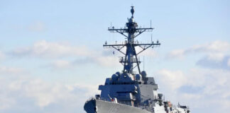 Un destructor de misiles de EEUU llega a Corea del Sur Un destructor de misiles de EEUU llega a Corea del Sur