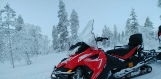 Un moto de nieve sin tripulante causa grandes daños en la ciudad de Menahga Un moto de nieve sin tripulante causa grandes daños en la ciudad de Menahga