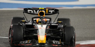 Red Bull elogia a Checo Pérez por su trabajo en Bahréin Red Bull elogia a Checo Pérez por su trabajo en Bahréin