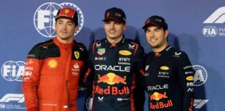 Red Bull da el primer golpe en Fórmula 1 en Bahrein Red Bull da el primer golpe en Fórmula 1 en Bahrein