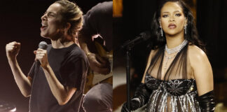 Rihanna y Lady Gaga enternecen la noche de los Oscar Rihanna y Lady Gaga enternecen la noche de los Oscar
