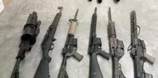 Aseguran 27 armas largas, granadas y droga en Chiapas, México Aseguran 27 armas largas, granadas y droga en Chiapas, México