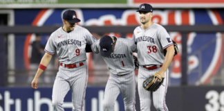 Con jonrones de Taylor, Julien y Correa, los Twins arrasaron 11-2 a los Yankees Con jonrones de Taylor, Julien y Correa, los Twins arrasaron 11-2 a los Yankees