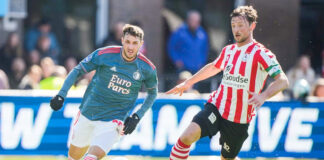 Santi Giménez anota un gol de ensueño con el Feyenoord Santi Giménez anota un gol de ensueño con el Feyenoord