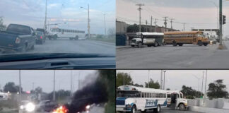 Violencia en Tamaulipas: reportan nuevos bloqueos carreteros Violencia en Tamaulipas: reportan nuevos bloqueos carreteros
