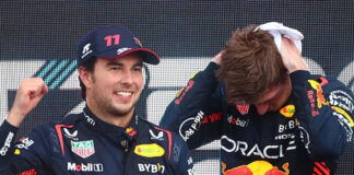 Max Verstappen gana en Miami, Checo Pérez llega segundo Max Verstappen gana en Miami, Checo Pérez llega segundo