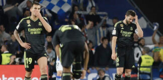 Real Madrid cae ante la Real Sociedad por 2-0 Real Madrid cae ante la Real Sociedad por 2-0