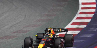 Checo Pérez largará 15avo en el Gran Premio de Austria