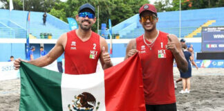 México consigue la presea dorada en voleibol de playa México consigue la presea dorada en voleibol de playa