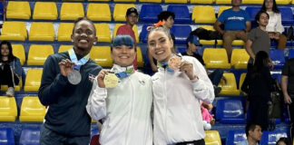 Alexa Moreno, Paulina Campos e Isaac Núñez ganan oro en los JCC 2023 Alexa Moreno, Paulina Campos e Isaac Núñez ganan oro en los JCC 2023