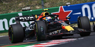 Checo Pérez es tercero en la última práctica libre en Hungría Checo Pérez es tercero en la última práctica libre en Hungría