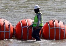 Departamento de Justicia demanda a Texas por boyas en el Río Bravo Departamento de Justicia demanda a Texas por boyas en el Río Bravo