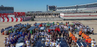 Escuelas secundarias de todo el país están en Texas para el 30° Desafío del Automóvil Solar Escuelas secundarias de todo el país están en Texas para el 30° Desafío del Automóvil Solar