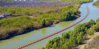 Nota diplomática de México criticando a EE.UU. por las barreras flotantes en el Río Bravo Nota diplomática de México criticando a EE.UU. por las barreras flotantes en el Río Bravo