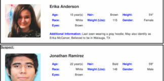 Alerta AMBER de Texas para Erika Anderson, de 15 años: se cree que está en Watauga Alerta AMBER de Texas para Erika Anderson, de 15 años: se cree que está en Watauga