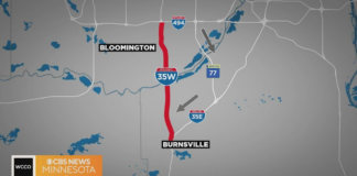 La carretera estará cerrada entre la I-494 en Bloomington y la I-35E en Burnsville La carretera estará cerrada entre la I-494 en Bloomington y la I-35E en Burnsville