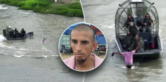 Guiaba a inmigrantes ilegales a cruzar por el Río Grande: fue visto por drones y arrestado Guiaba a inmigrantes ilegales a cruzar por el Río Grande: fue visto por drones y arrestado