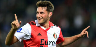 Santi Giménez anota con el Feyenoord en el amistoso contra Benfica Santi Giménez anota con el Feyenoord en el amistoso contra Benfica