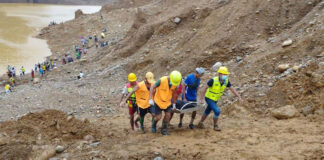 Alud de tierra en mina de Birmania deja ya 25 muertos Alud de tierra en mina de Birmania deja ya 25 muertos