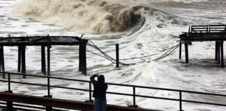 Histórico primer aviso de tormenta tropical en California, por “Hilary” Histórico primer aviso de tormenta tropical en California, por "Hilary"