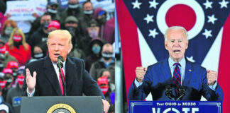 Biden y Trump están empatados de cara a las presidenciales Biden y Trump están empatados de cara a las presidenciales