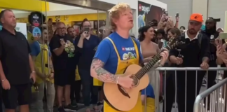 Ed Sheeran atrajo a 72.102 personas, récord de asistencia en el US Bank Stadium Ed Sheeran atrajo a 72.102 personas, récord de asistencia en el US Bank Stadium