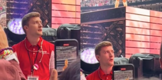 Un guardia pidió que le saquen una selfie con Taylor Swift, pero lo despidieron… Un guardia pidió que le saquen una selfie con Taylor Swift, pero lo despidieron...