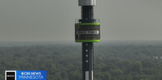 Si no fuiste a la Space Tower en la Feria Estatal de Minnesota este año, ya es tarde… Si no fuiste a la Space Tower en la Feria Estatal de Minnesota este año, ya es tarde...