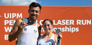 Plata para México en el Campeonato Mundial de Pentatlón Moderno Plata para México en el Campeonato Mundial de Pentatlón Moderno