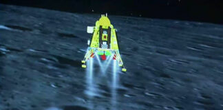 Misión espacial de la India logra posarse con éxito en la Luna Misión espacial de la India logra posarse con éxito en la Luna