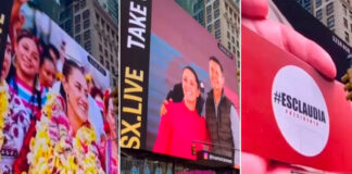 Acusan a Sheinbaum de actos anticipados de campaña en EEUU Acusan a Sheinbaum de actos anticipados de campaña en EEUU