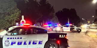 Un conductor hirió a cuatro agentes de policía de Dallas durante un enfrentamiento Un conductor hirió a cuatro agentes de policía de Dallas durante un enfrentamiento