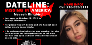 Nevaeh Kingbird desapareció hace dos años, pero su madre no deja de buscarla Nevaeh Kingbird desapareció hace dos años, pero su madre no deja de buscarla